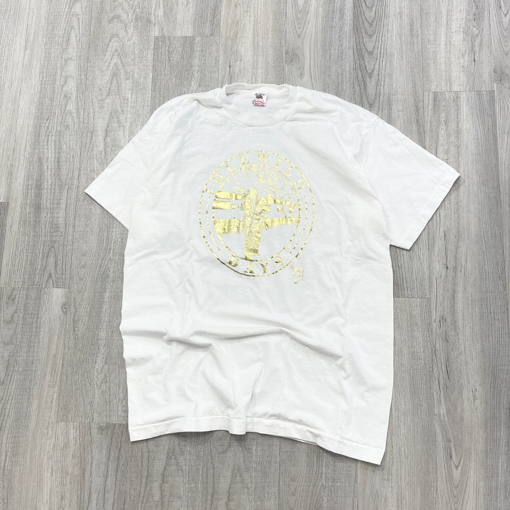 VINTAGE 90s Idlewild Days Mister Rogers Graphic Shirt Size Extra Large XL White